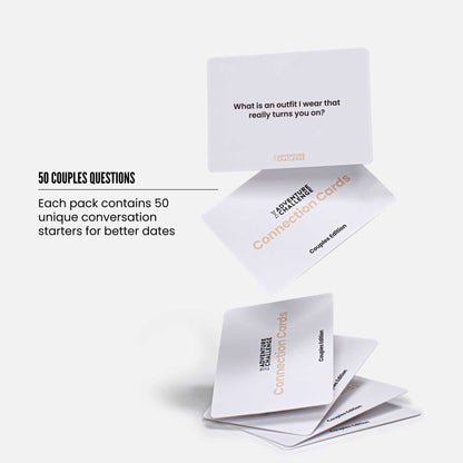 Pack de cartes de connexion pour couples et "... au lit"