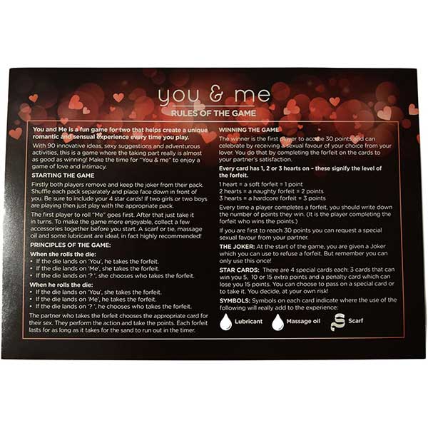 Vous & Moi : Un jeu de cartes sur l'amour et l'intimité