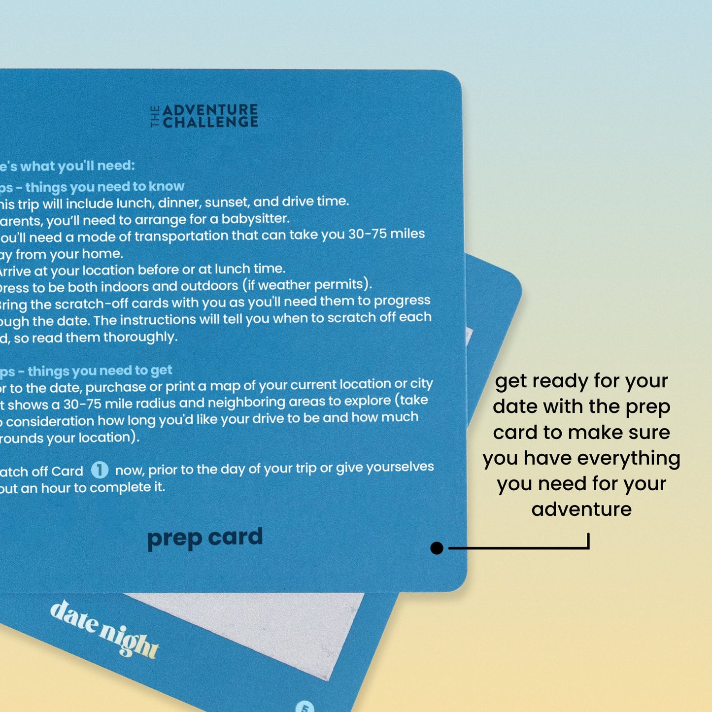 Soirée - Excursion d'une journée