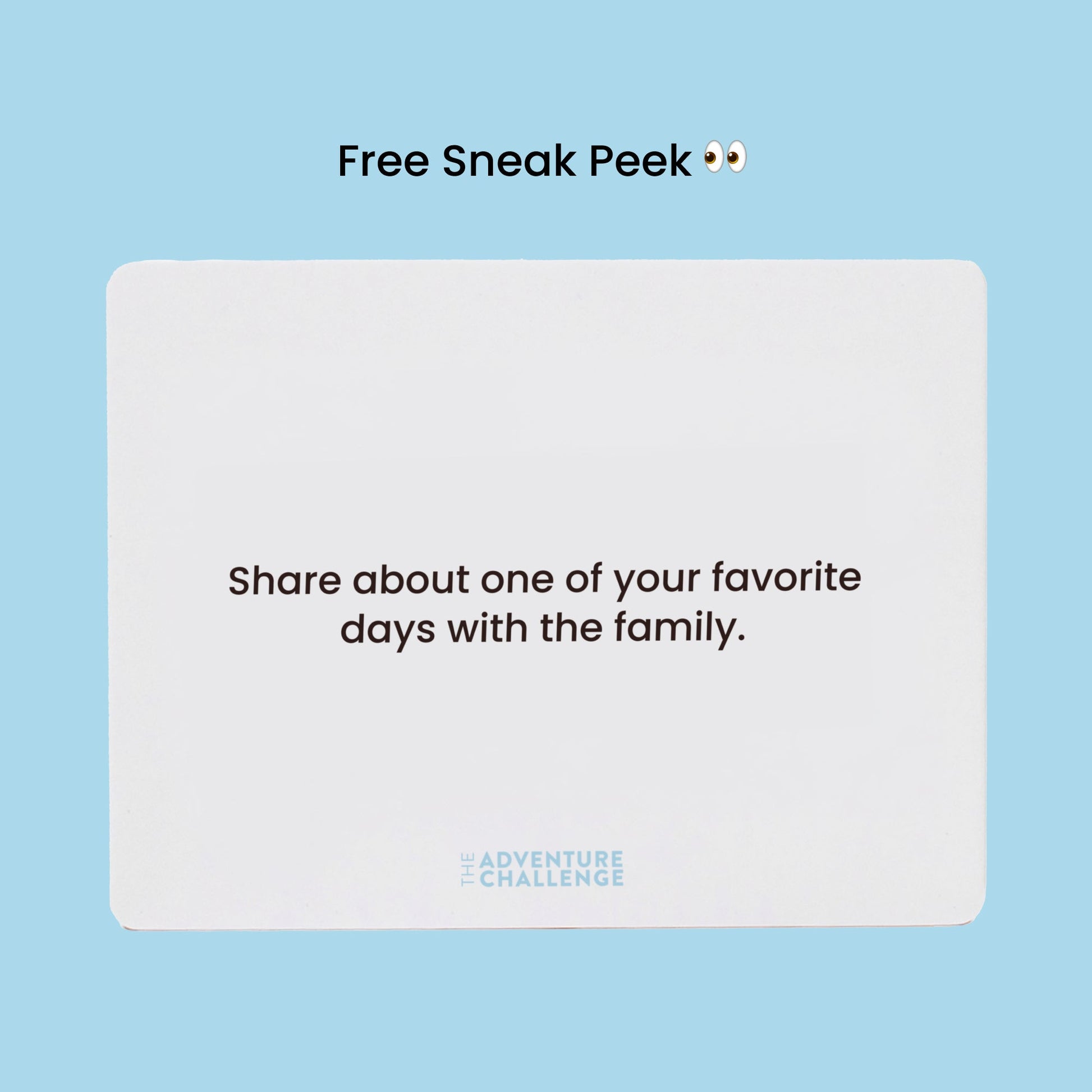 Cartes de connexion | Édition familiale