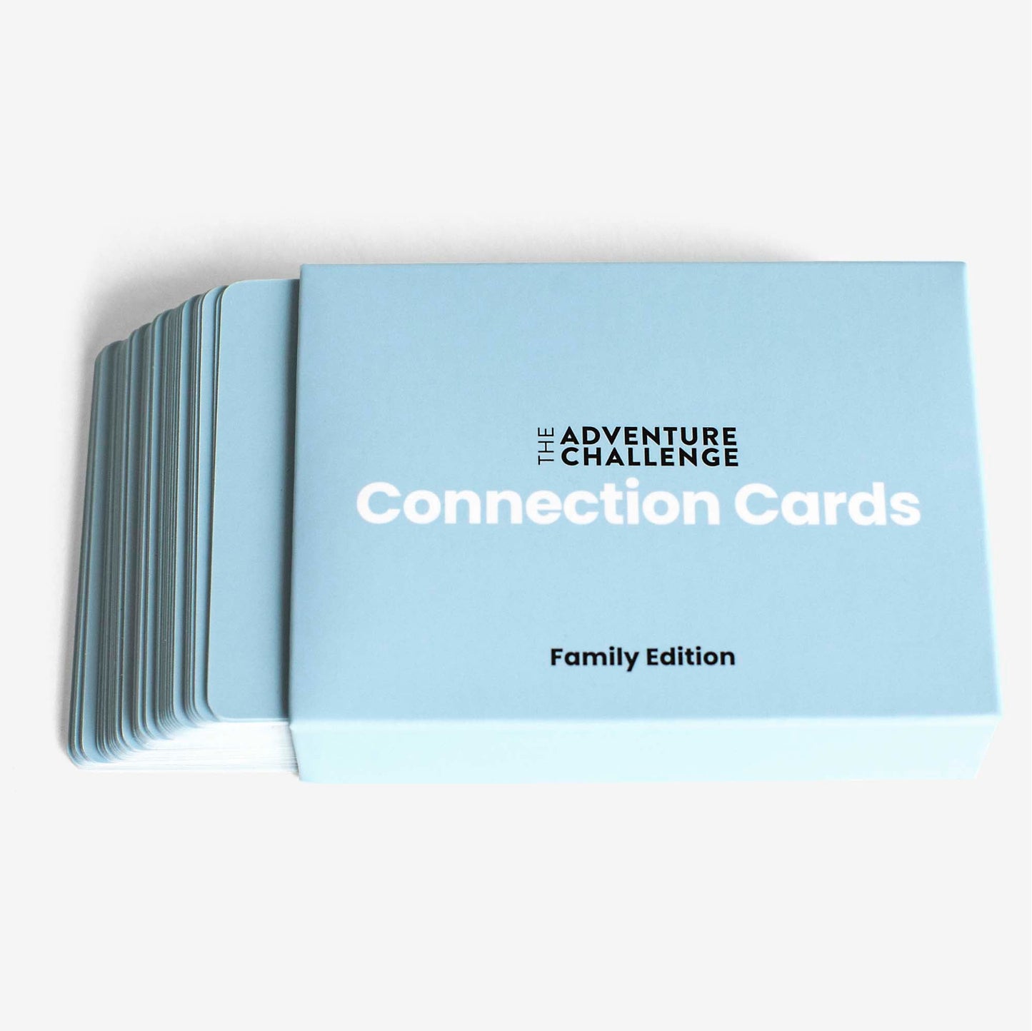 Ensemble de cartes d'édition familiale et de connexion familiale