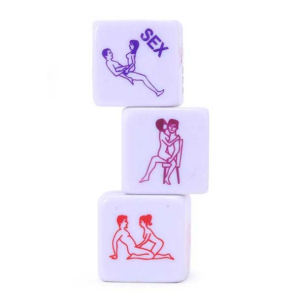 Jeu de dés du sexe porte-bonheur