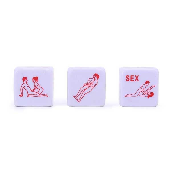 Jeu de dés du sexe porte-bonheur