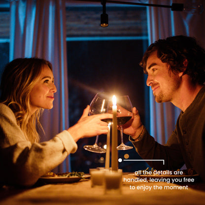 Soirée en amoureux : Rouge, c'est allez