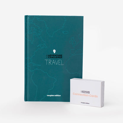 Ensemble de cartes de voyage et de connexion pour couples
