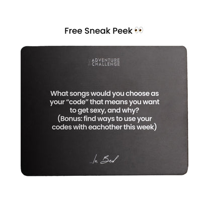 Cartes de Connexion | ...Édition "In Bed"